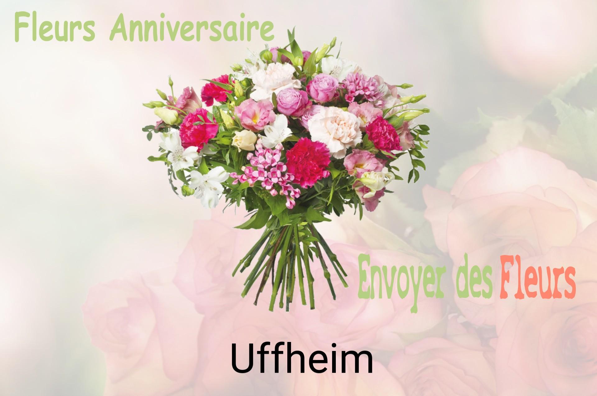Bouquet de fleurs d’anniversaire livré à Uffheim
