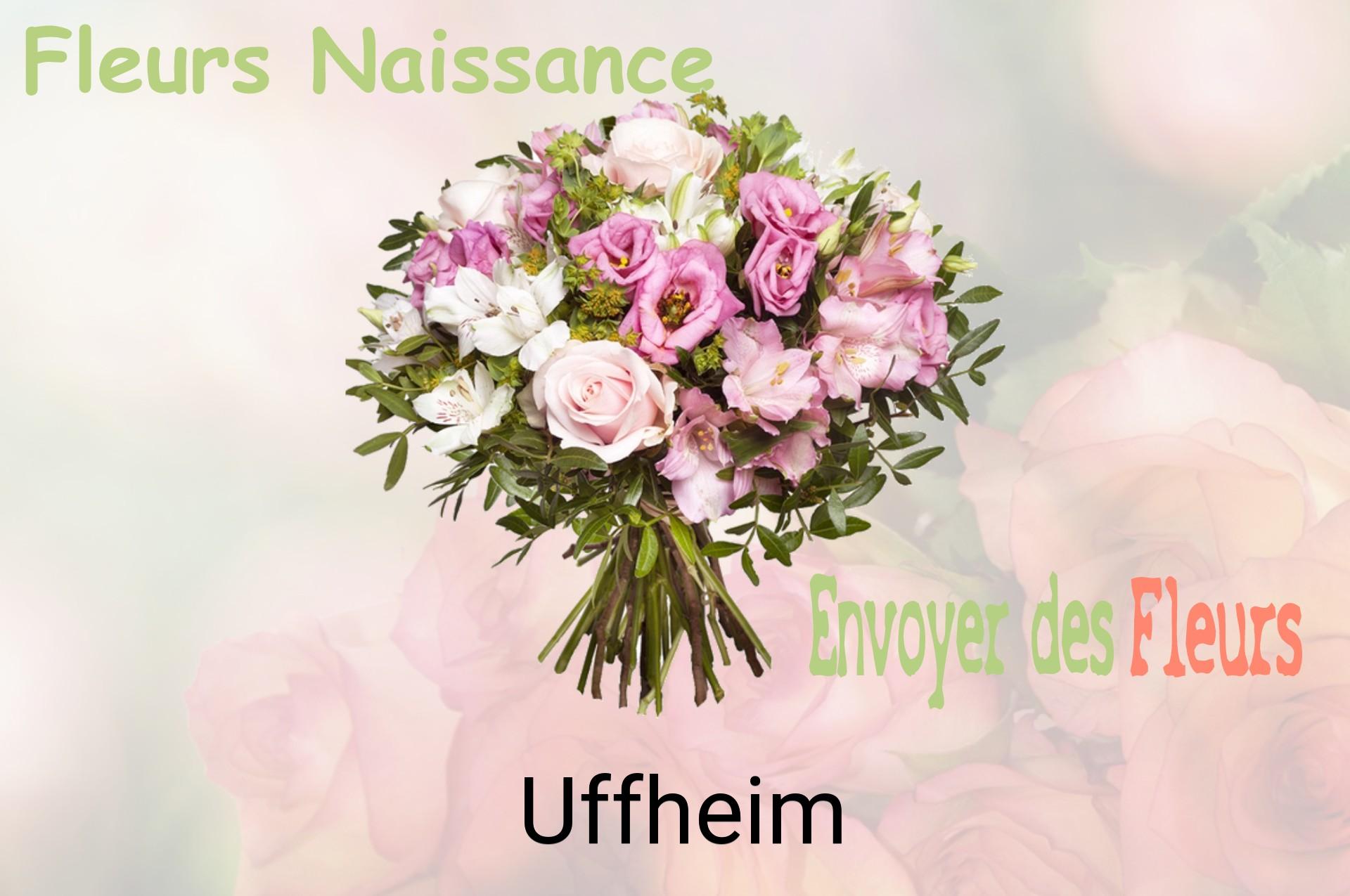 Bouquet de fleurs de naissance livré à Uffheim
